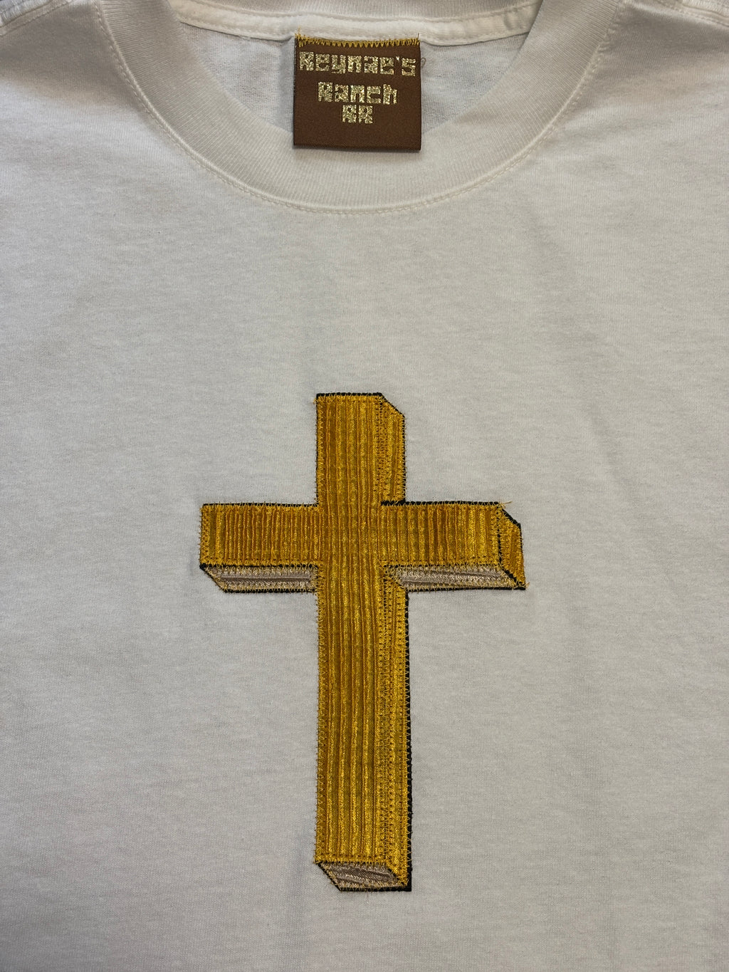 Cross (Gold/White)