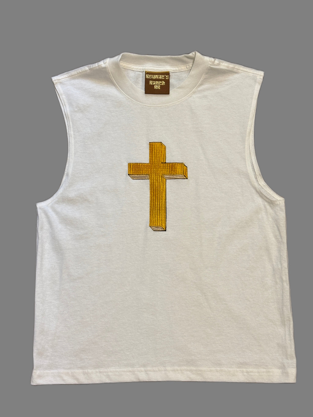Cross (Gold/White)