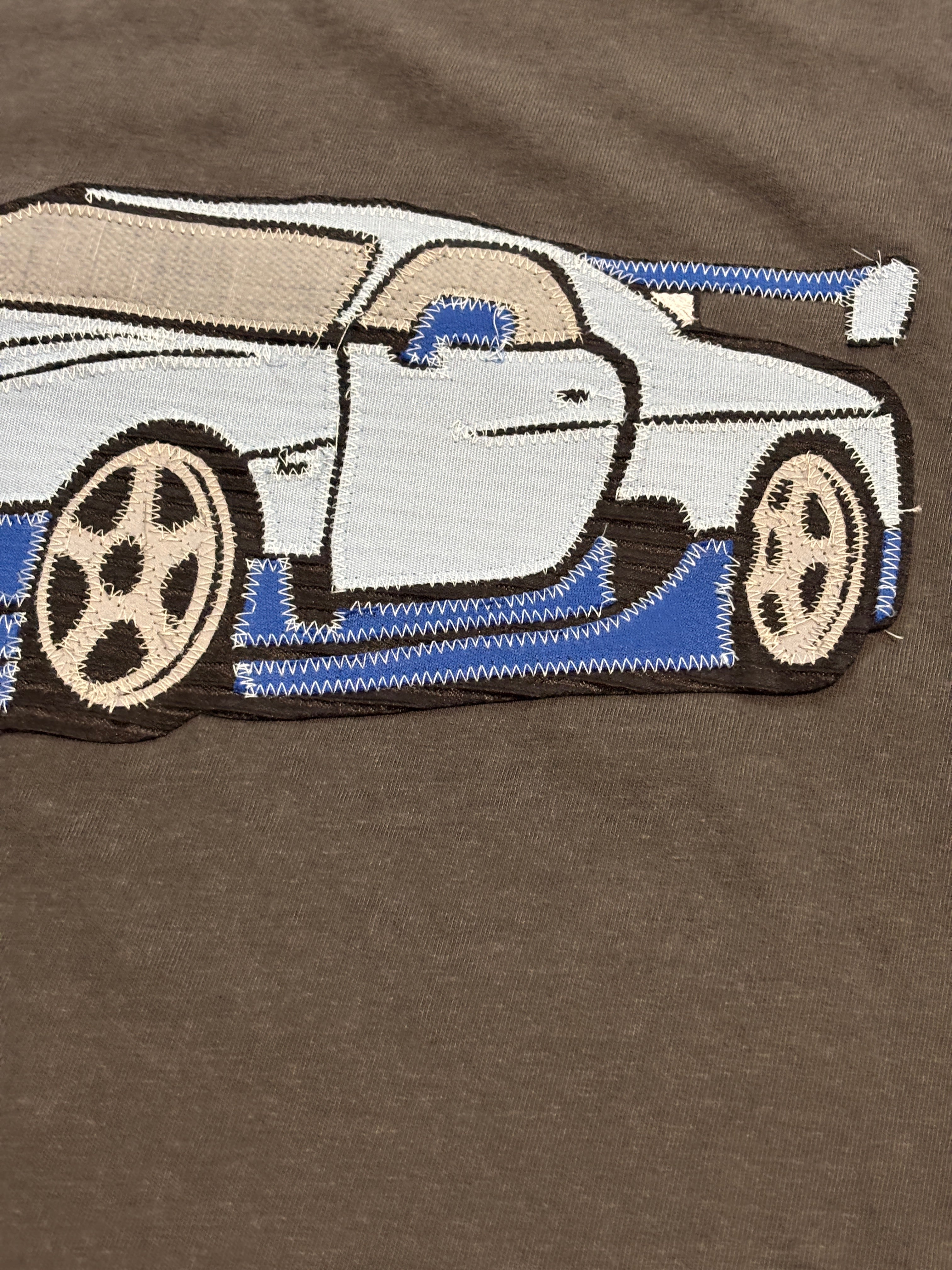 Blue Sports Car