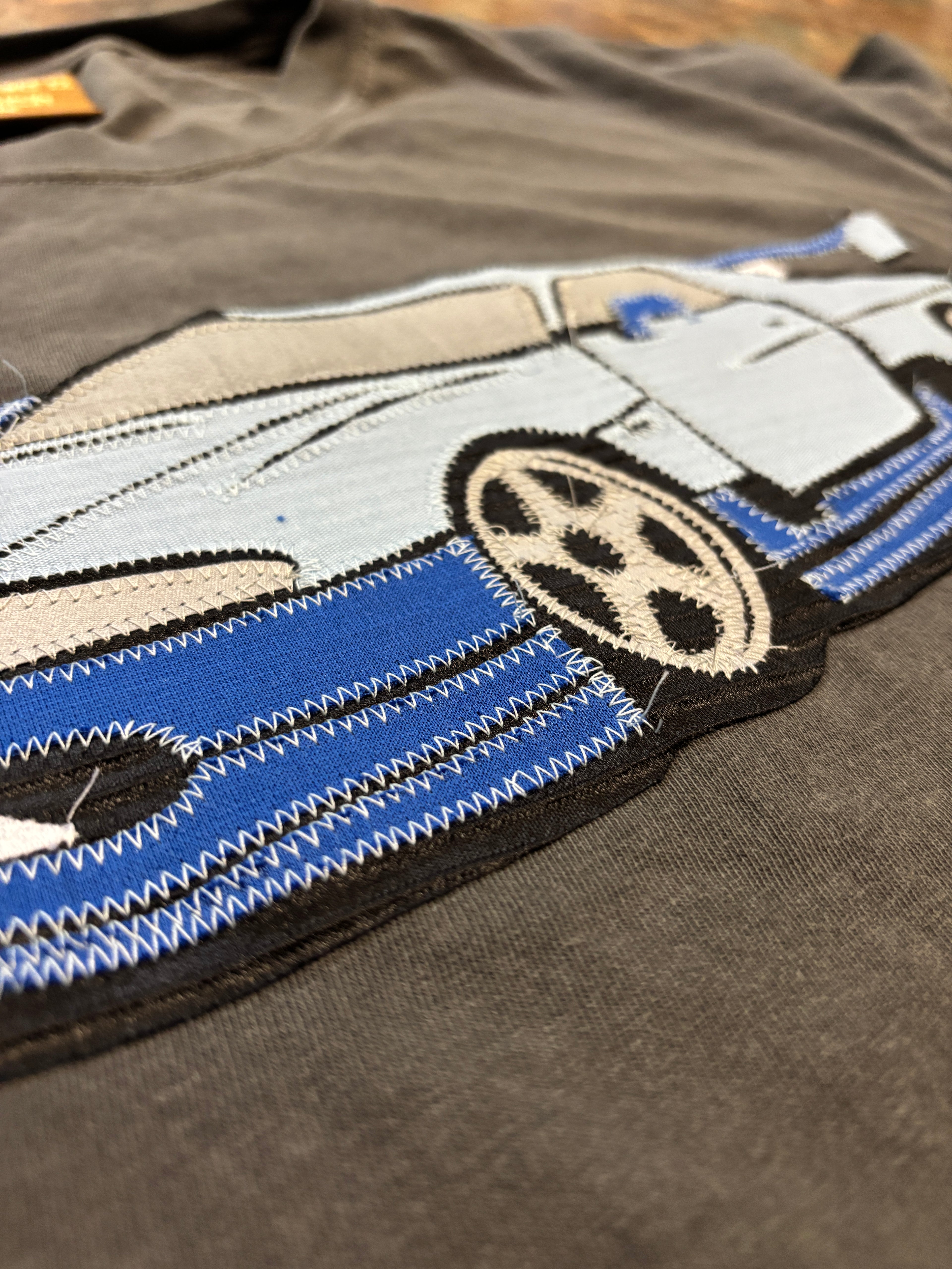Blue Sports Car