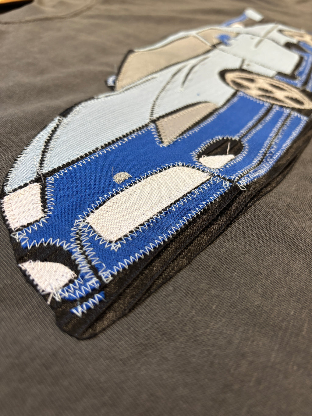 Blue Sports Car